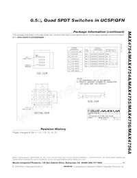 MAX4754AEBE+T Datasheet Pagina 15