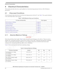 MCIMX6G3DVK05AA Datasheet Page 20