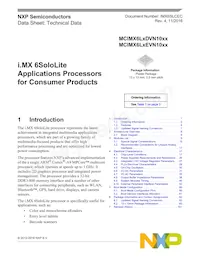 MCIMX6L7DVN10AA Datasheet Cover