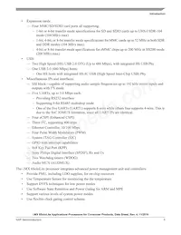 MCIMX6L7DVN10AA數據表 頁面 5