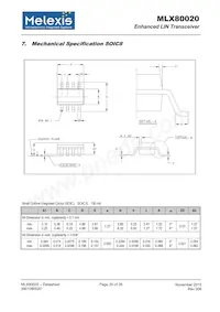 MLX80020KDC-BBA-000-TU Datasheet Pagina 20