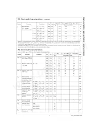 MM74HC4051MX Datasheet Page 5