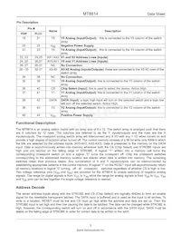MT8814APR1 Datasheet Page 3