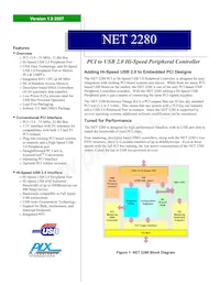 NET2280REV1A-LF Datasheet Cover