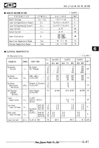 NJU4052BD Datasheet Page 2