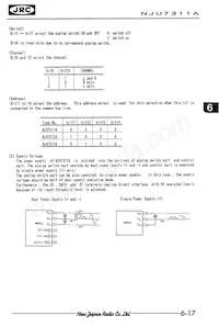 NJU7311AM-TE1 Datasheet Page 3