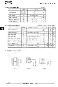 NJU7311AM-TE1 Datasheet Page 4