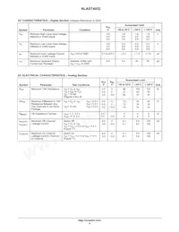 NLAST4052QSR Datasheet Page 4