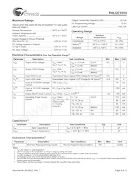 PALCE16V8-15JC Datasheet Page 4
