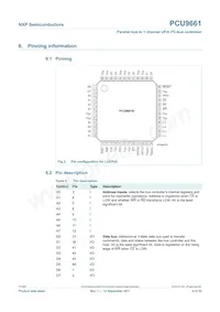 PCU9661B Datasheet Page 4