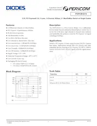 PI3PCIE3212ZBE+DAX Datasheet Cover