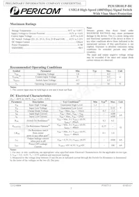 PI3USB10LP-BEZMEX數據表 頁面 2