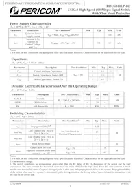 PI3USB10LP-BEZMEX Datasheet Page 3