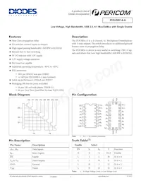 PI3USB14-ALE+CX Datasheet Cover