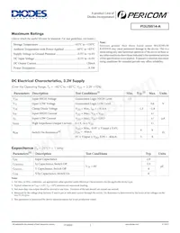PI3USB14-ALE+CX Datasheet Page 2