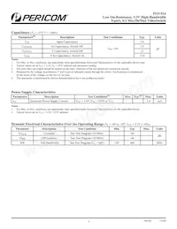 PI3V514BE Datasheet Page 4