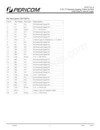 PI3V712-AZLEX Datasheet Page 3