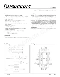 PI3V713-AZLE Datasheet Cover