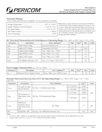 PI3VEDP212ZLE Datasheet Page 3