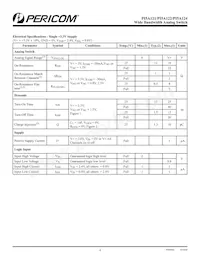 PI5A121TEX Datasheet Page 4