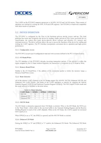 PI7C8952AFAEX Datasheet Page 14