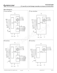 PI7C9X760BZDEX Datenblatt Seite 2
