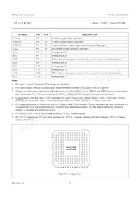 SAA7109E/V1 Datenblatt Seite 13