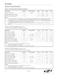 SI3000-KS Datasheet Page 4