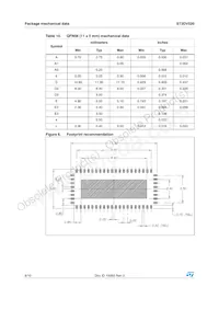 ST3DV520QTR Datasheet Page 8