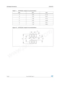 STG3157CTR Datasheet Pagina 14