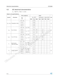 STG3384DTR Datasheet Page 8