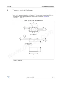 STG4160BJR Datasheet Pagina 13