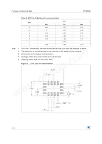 STG5682QTR Datasheet Page 12