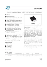 STMAV340TTR Datasheet Cover