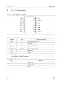 STMAV340TTR Datasheet Page 4