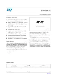 STUSB03EQR Datasheet Cover