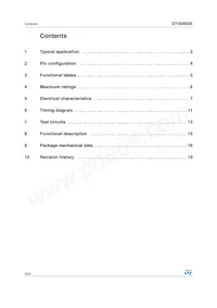 STUSB03EQR Datasheet Page 2