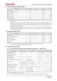 TC7PCI3412MT Datasheet Pagina 4