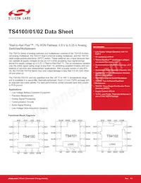 TS4102ITQ1633T Datasheet Cover