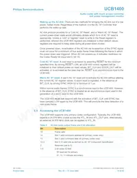 UCB1400BE Datasheet Page 14