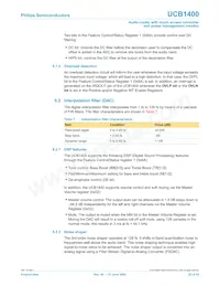 UCB1400BE Datenblatt Seite 22