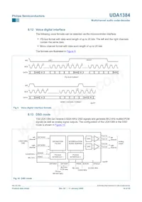 UDA1384H/N1 Datasheet Page 14