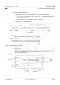 UDA1384H/N1 Datasheet Pagina 14