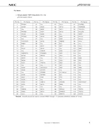 UPD720102GC-YEB-A數據表 頁面 7