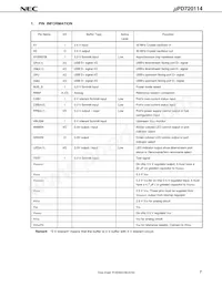 UPD720114GA-YEU-AT數據表 頁面 9