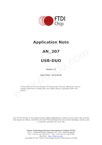 USB-DUO Datenblatt Cover