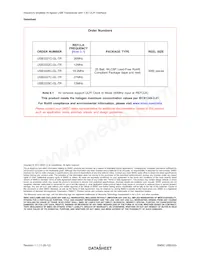 USB3327C-GL-TR Datasheet Pagina 2