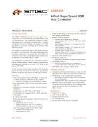 USB5534-JZX-TR Datasheet Cover