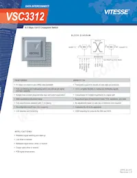 VSC3312YP Datasheet Cover
