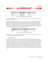 W6811IWG Datasheet Page 9